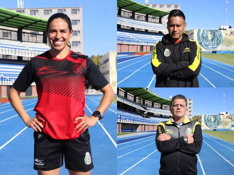 Arbitros de la Liga MX realizan pruebas en Estadio Olimpico Queretaro 1