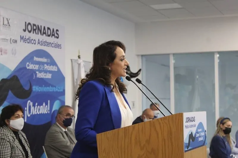 Diputada Dulce Ventura encabezo arranque de campana Noviembre AzulChecate 2