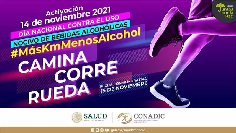 Invitan a participar en la 1a Carrera virtual MasKmMenosAlcohol