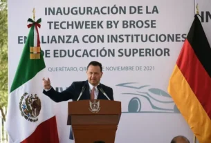 Mauricio Kuri asistio a la inauguracion del TechWeek By Brose 2