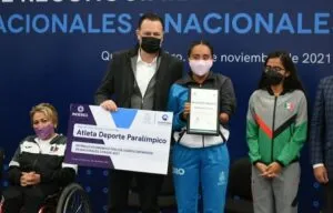 Mauricio Kuri entregó reconocimientos a medallistas de Paranacionales y Nacionales CONADE 2021