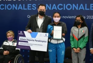 Mauricio Kuri entrego reconocimientos a medallistas de Paranacionales y Nacionales CONADE 2021 2