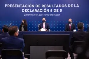 Mauricio Kuri presentó resultados de la Declaración 5 de 5