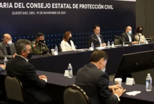 Mauricio Kuri tomo protesta a integrantes del Consejo Estatal de Proteccion Civil 2
