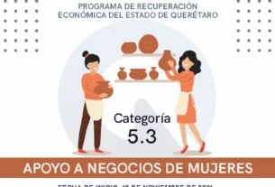 SEDESU dara apoyos a negocios encabezados por mujeres en Queretaro 2