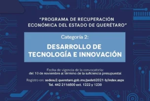 Se abre convocatoria de apoyo en Tecnologia e Innovacion para Recuperacion Economica en Queretaro 1
