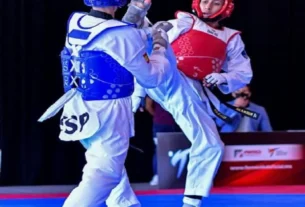 Taekwondoin queretano se prepara para competir en Paris 2024 1