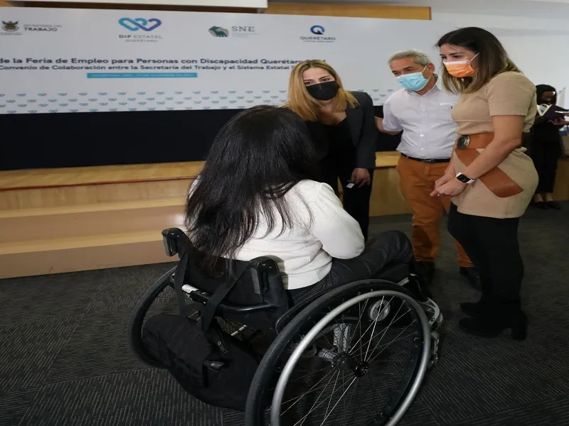Inauguran Feria del Empleo para personas con discapacidad en el CRIQ 1