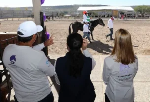 Inician programa de equinoterapia en DIF Estatal de Queretaro 2