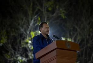 Mauricio Kuri asiste a la inauguracion de la plazuela aledana a la zona arqueologica El Cerrito Corregidora 2