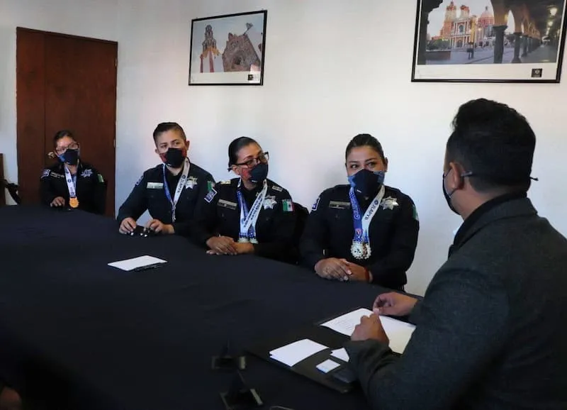 Policia Estatal consiguio 7 medallas en Juegos Latinoamericanos Policias y Bomberos 2021 2