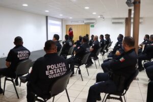 Policías Estatales de Querétaro reciben capacitación en perspectiva de género