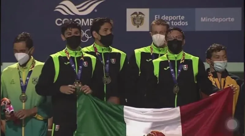 Queretano consigue oro con seleccion mexicana de natacion en Juegos Panamericanos Cali 2021 1