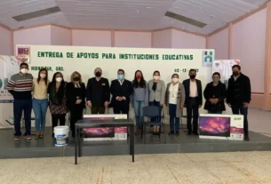 USEBEQ entrega equipamiento a 4 escuelas en Huimilpan 2