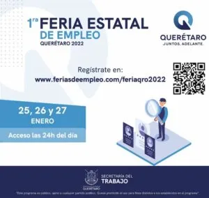 Anuncian 1era Feria Estatal Virtual del Empleo con más de 800 vacantes