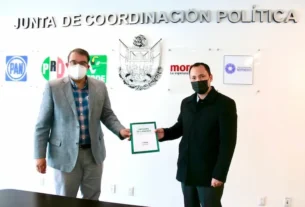 Diputado Guillermo Vega recibio informe de actividades del TEEQ