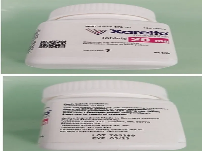 Emiten alerta tras detectar medicamento XARELTO falsificado y adulterado 2