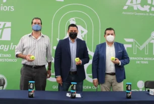 Presentan 10.a edicion del torneo de tenis Queretaro Junior Cup ITF J4 2022 2