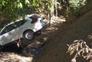 Aparatoso accidente en rivera del Río