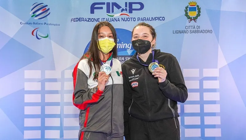 Atleta queretana destaca en evento internacional de paranatacion 2