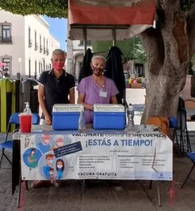 Continúa vacunación contra la Influenza a habitantes del estado de Querétaro 2 Continúa vacunación contra la Influenza a habitantes del estado de Querétaro