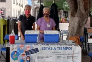 Continua vacunacion contra la Influenza a habitantes del estado de Queretaro scaled