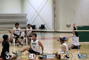 Equipo queretano de voleibol sentado gana campeonato en evento regional 1