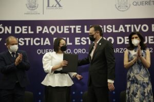Mauricio Kuri presenta paquete de reformas en seguridad y justicia en Querétaro