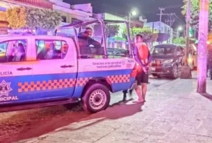 Películezca persecución en el centro de SJR