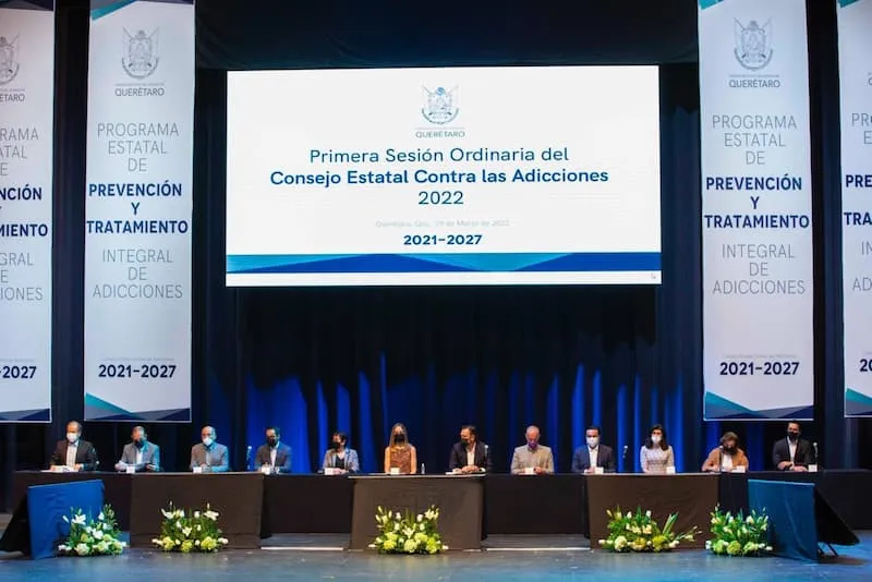 Presentan Programa Estatal de Prevencion y Tratamiento Integral de Adicciones en Queretaro 2