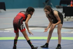 Realizan etapa estatal de luchas asociadas en Queretaro 1
