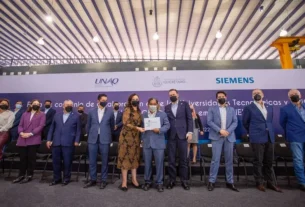 Universidades Tecnologicas y Politecnicas en Queretaro firman convenio con empresa SIEMENS 1