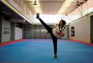 5 taekwondoines de Queretaro iniciaron concentracion en el CNAR 1