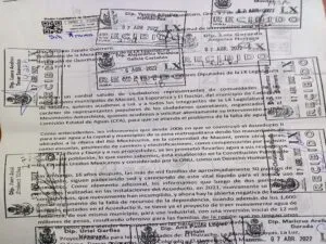 Campesinos de Cadereyta piden a legisladores apoyo para tener agua