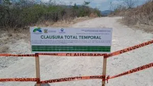 Clausuran banco de materiales en Arroyo Seco