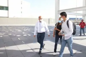 Diputado Antonio Zapata se reunió con estudiante queretano que participará en programa de la NASA