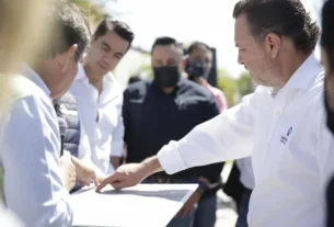 Mauricio Kuri superviso obras en zona metropolitana de Queretaro 2