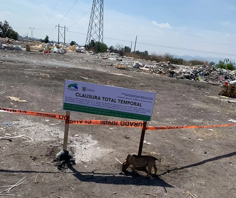 PEPMADU clausura tiradero clandestino en El Marques 1