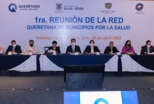 Realizan 1era reunion de Red Queretana de Municipios por la Salud 2