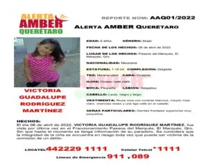 Sigue búsqueda de la niña Victoria de 6 años en Querétaro 3 Sigue búsqueda de la niña Victoria de 6 años en Querétaro