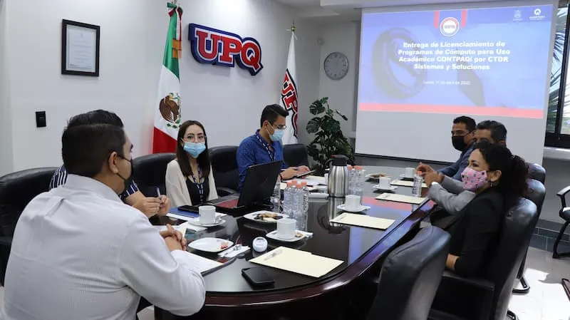 UPQ recibio donacion de 360 licencias de software de contabilidad 2