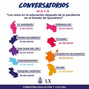 Diputada Paola López iniciará conversatorios en Querétaro sobre los retos en la educación