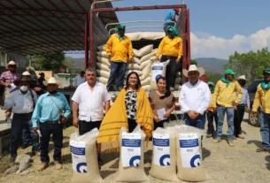 Entrega SEDEA apoyos del seguro catastrofico en Arroyo Seco 1