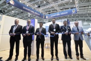 Mauricio Kuri inauguró el pabellón Querétaro en feria industrial Hannover Messe 2022