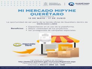 PyMEs de Querétaro podrán ofertar sus productos en Mercado Libre