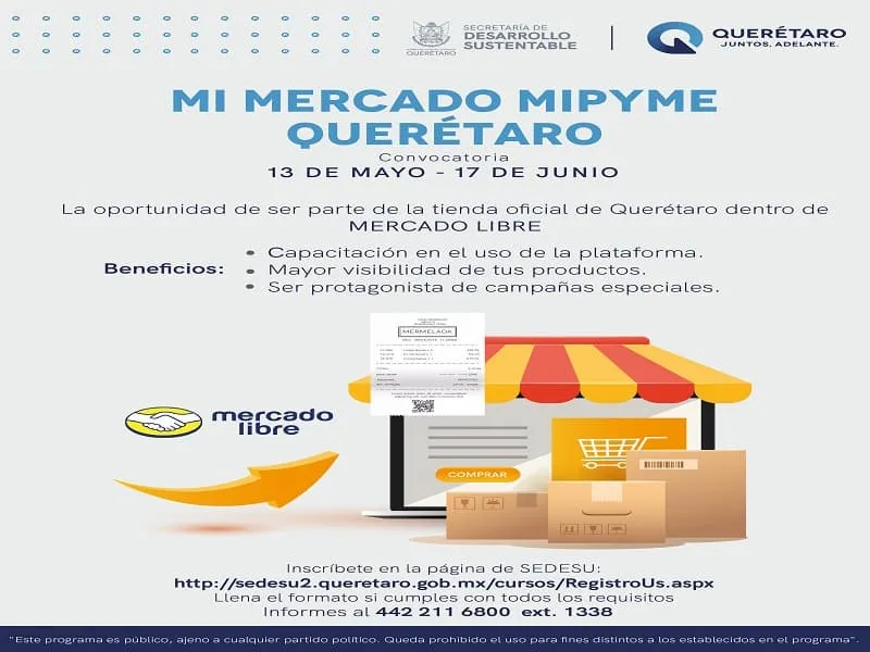 PyMEs de Queretaro podran ofertar sus productos en Mercado Libre