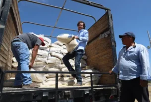 SEDEA hizo entrega de 151 toneladas de maiz a productores agricolas de Huimilpan 1