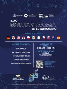 SEJUVE prepara exposición "Estudia y Trabaja en el Extranjero" 2 SEJUVE prepara exposición Estudia y Trabaja en el Extranjero