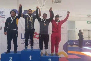Atleta de UPQ obtiene bronce en lucha estilo libre en el CONDDE