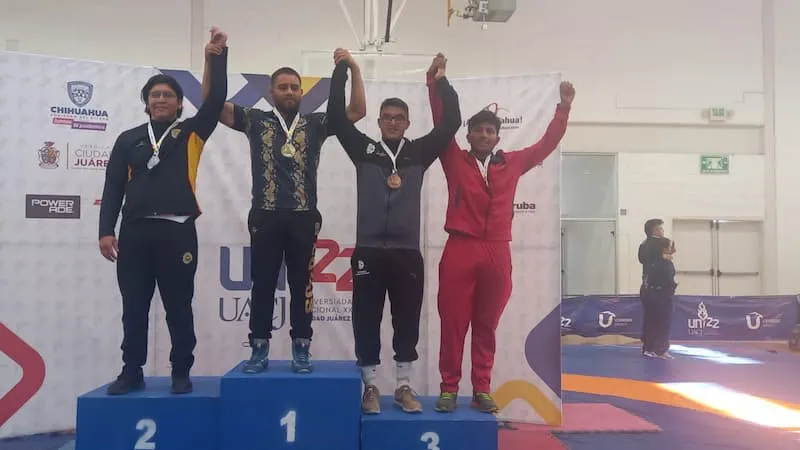 Atleta de UPQ obtiene bronce en lucha estilo libre en el CONDDE